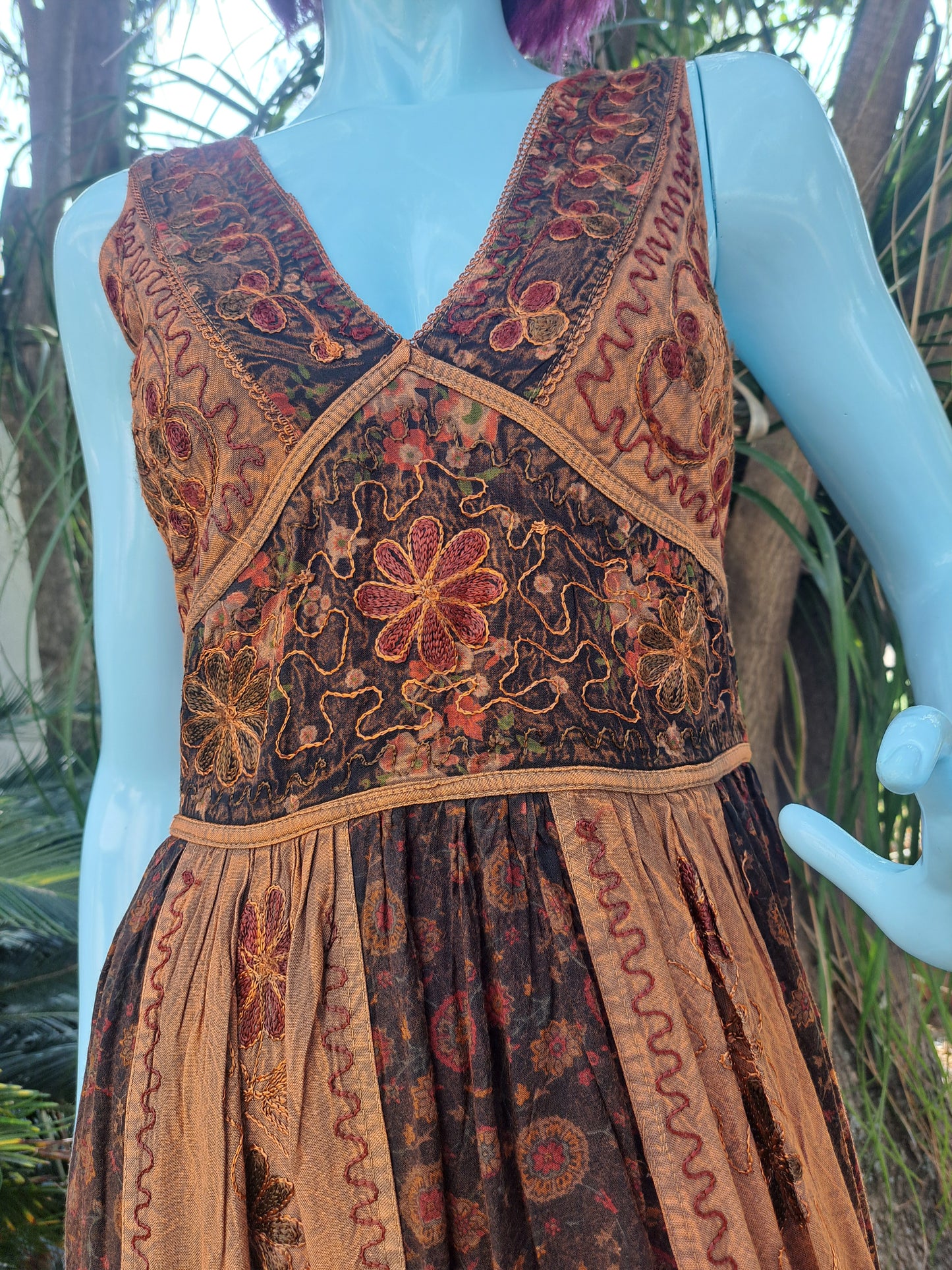Autumn Field Queen Dress