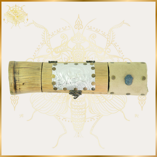 Bamboo Buddha Incense Holder