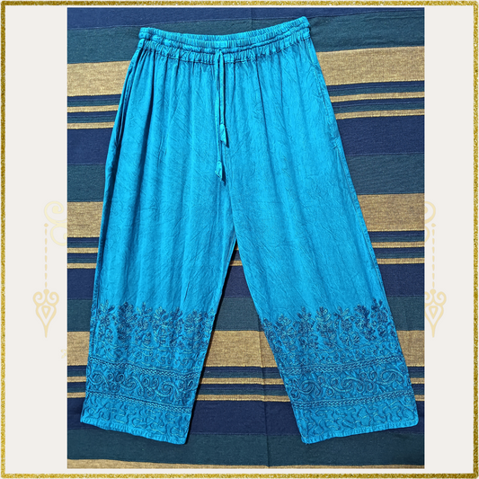 Embroidered Culotte
