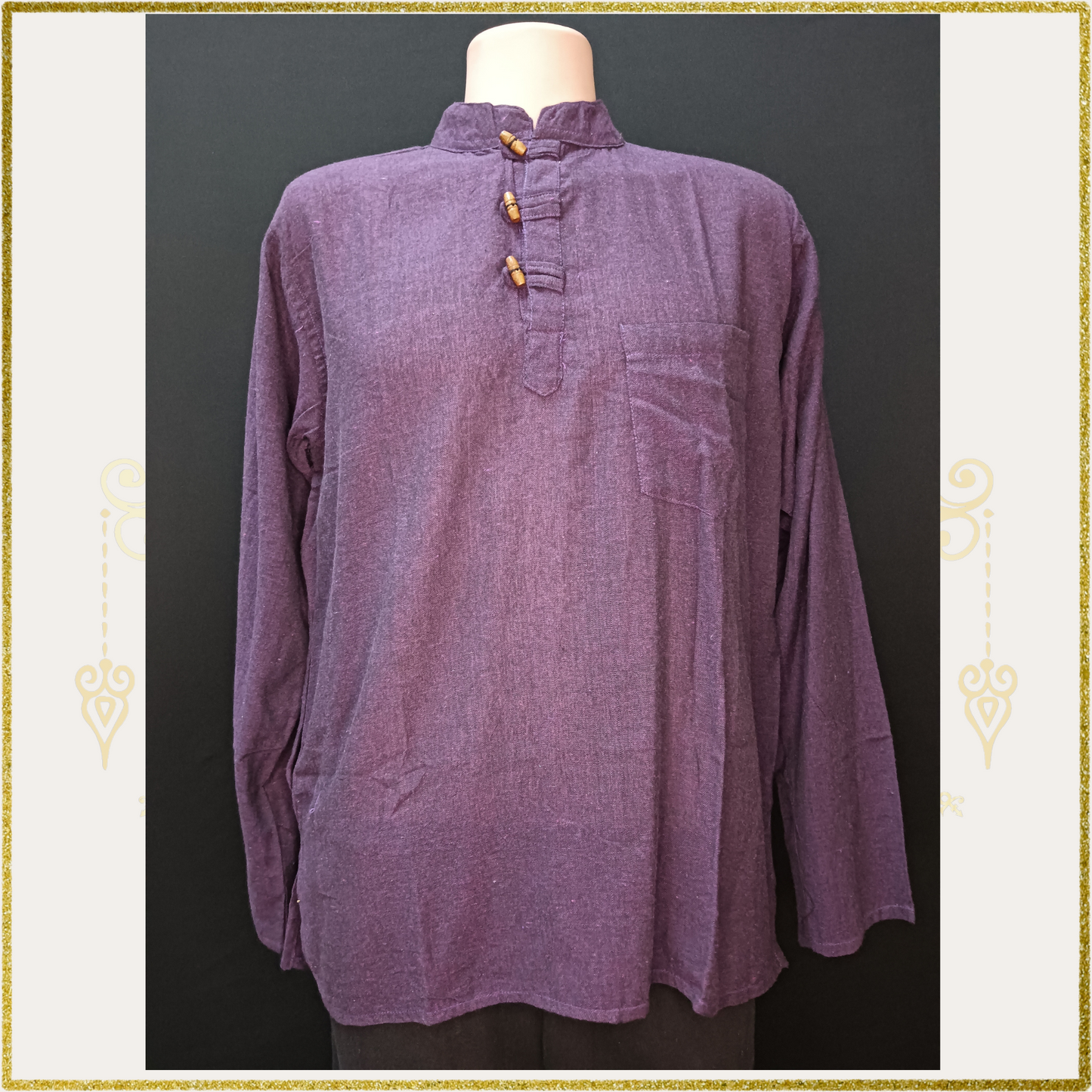 Chinese Collar Shirt