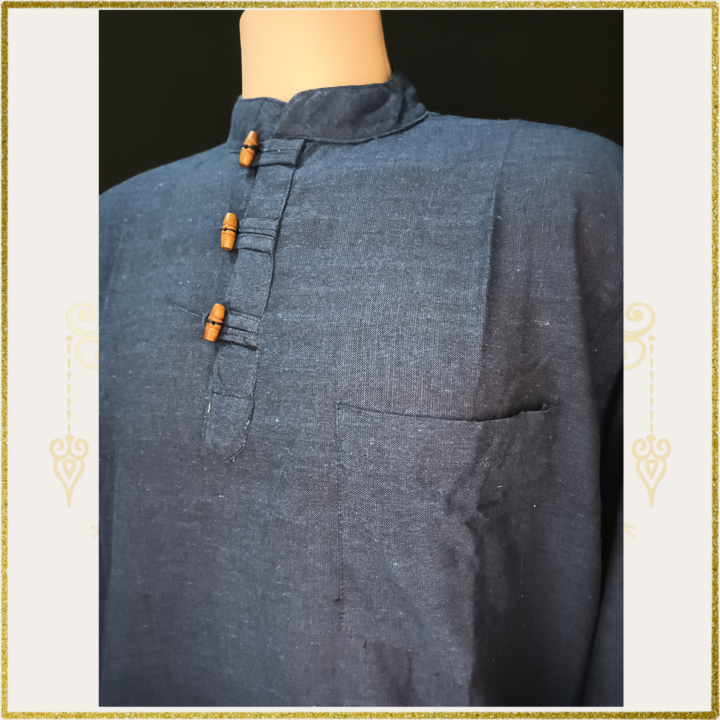 Chinese Collar Shirt