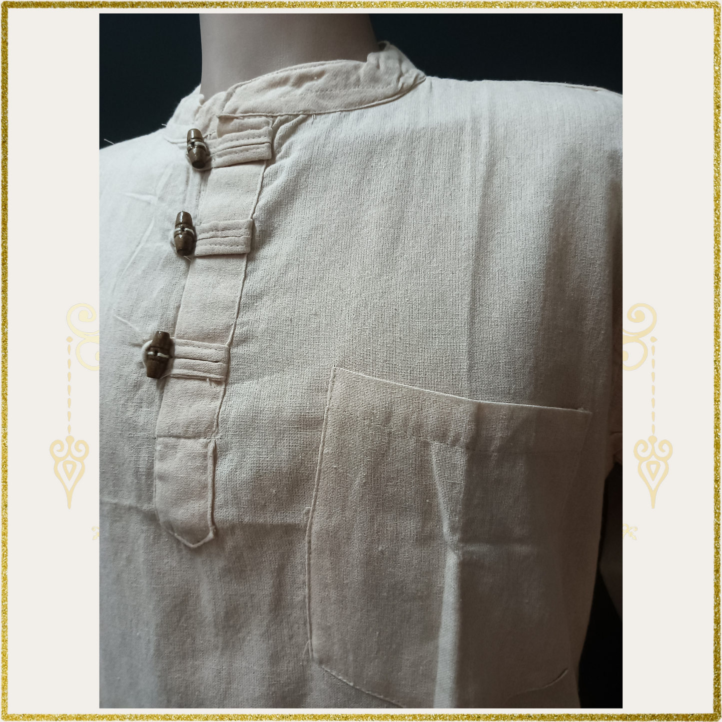 Chinese Collar Shirt