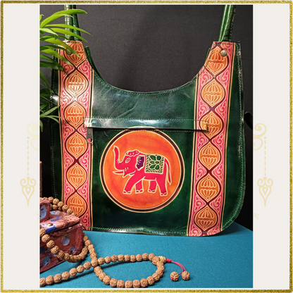 Emerald Elephant Handbag