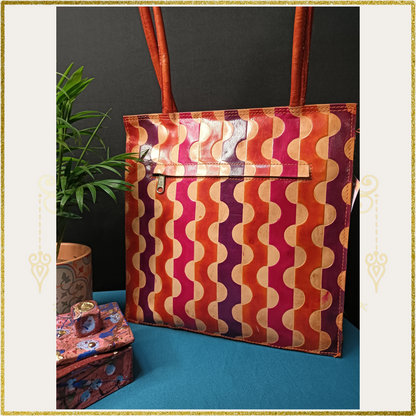 Vibrant Geometry Handbag
