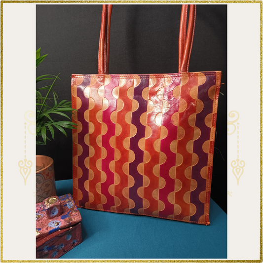 Vibrant Geometry Handbag