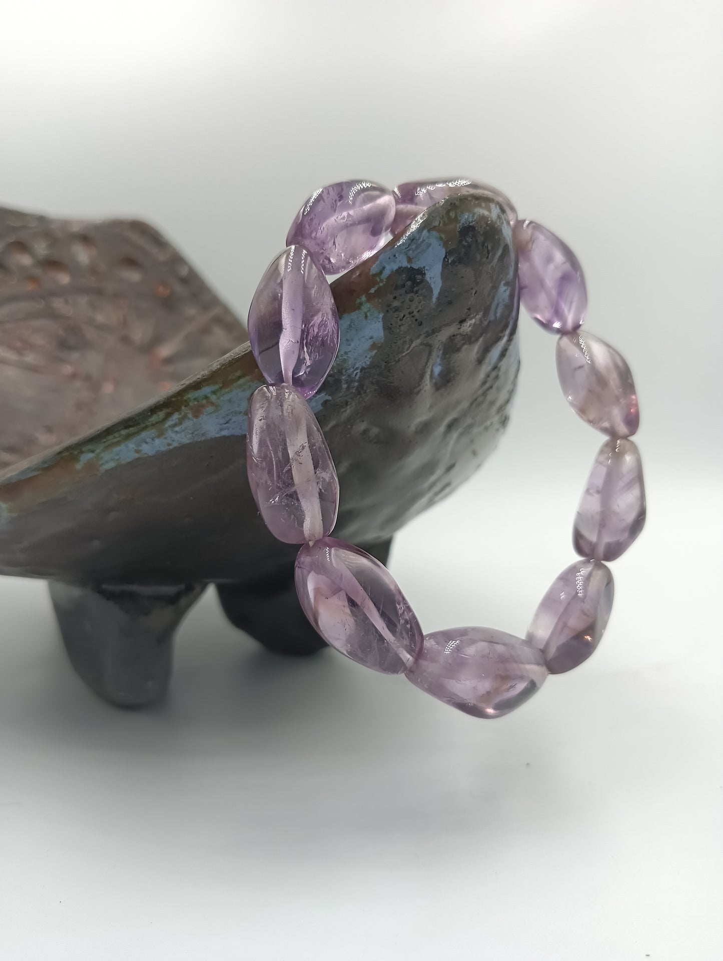 Amethyst Chunky Bracelet