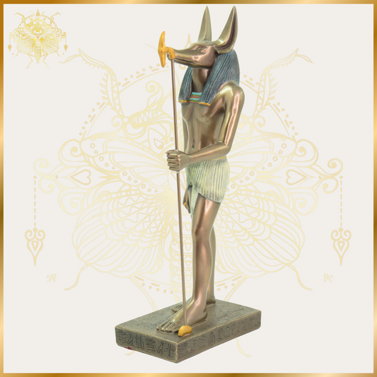 Egyptian God Anubis Statue