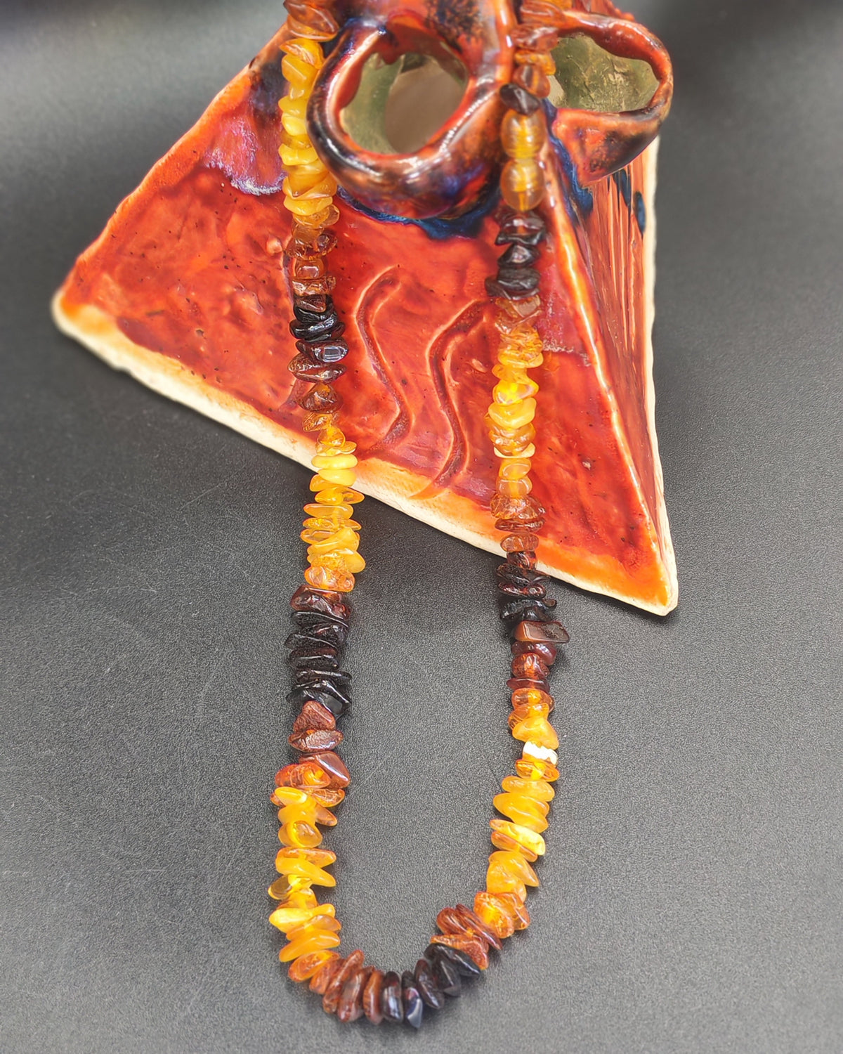 Baltic Amber Chip Necklace
