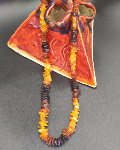 Baltic Amber Chip Necklace