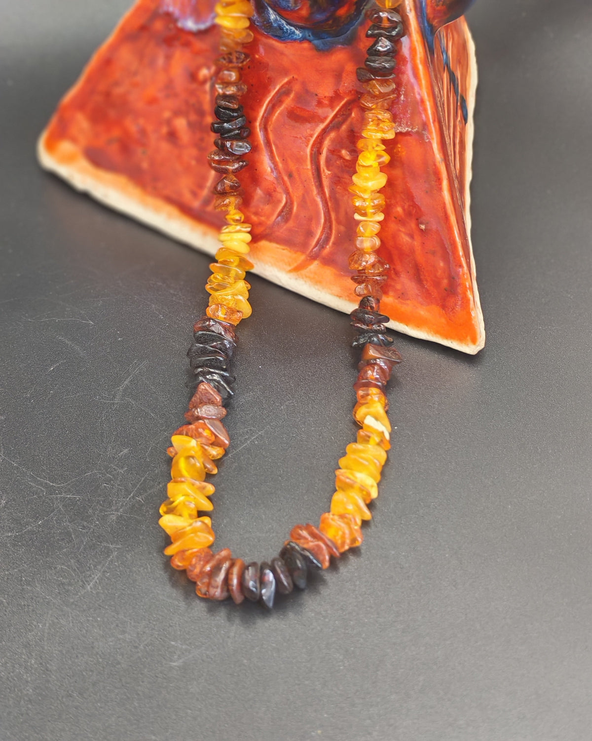 Baltic Amber Chip Necklace