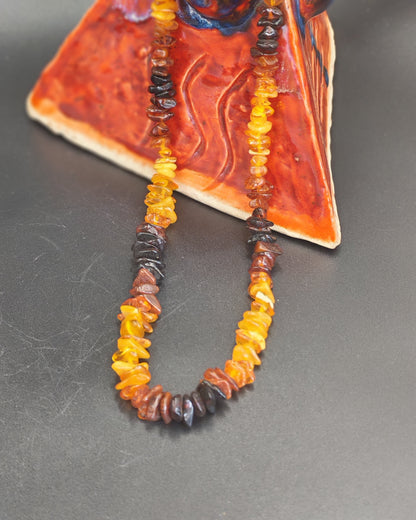 Baltic Amber Chip Necklace