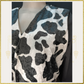 Cow Print Waistcoat