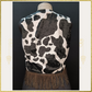 Cow Print Waistcoat