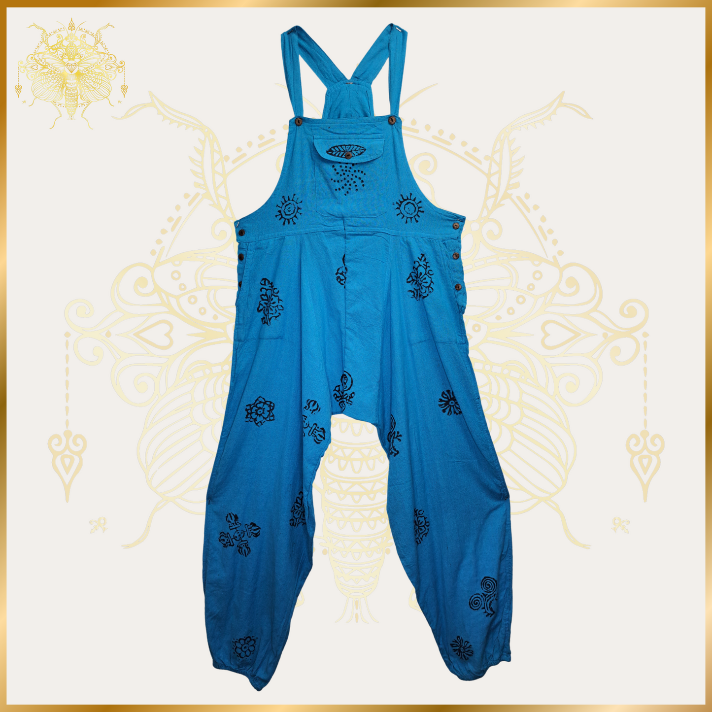 Aladdin High Crotch Dungarees