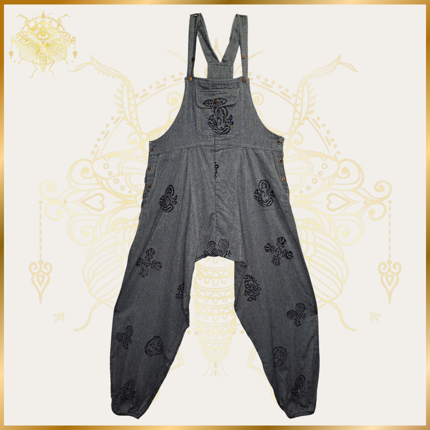 Aladdin High Crotch Dungarees