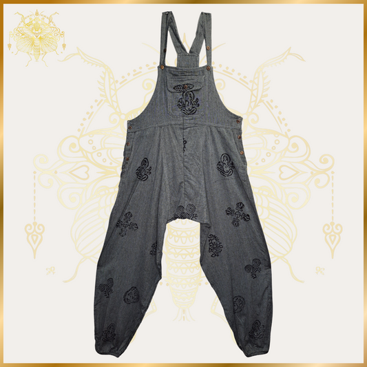 Aladdin Crotch Dungarees