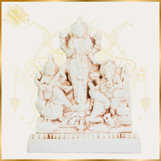 Luxmi Ganehsa Saraswati Statue