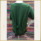 Deep Green Short Sleeve Blouse