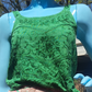 Emerald Embroidered Crop