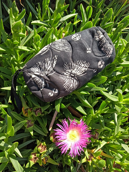 Kenyan Quilted Make-Up Pouch