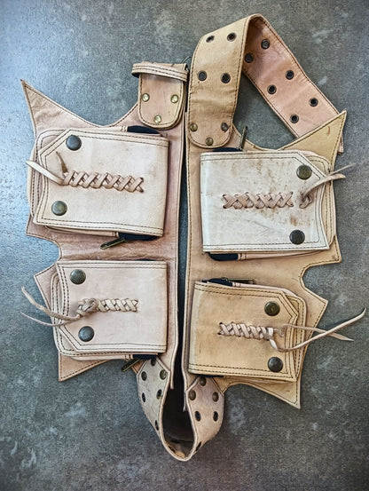 Boho Wanderer Leather Utility Belt