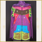 Multicolored Ripped Jacket