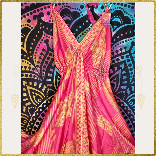 Orange & Pink Magic Dress