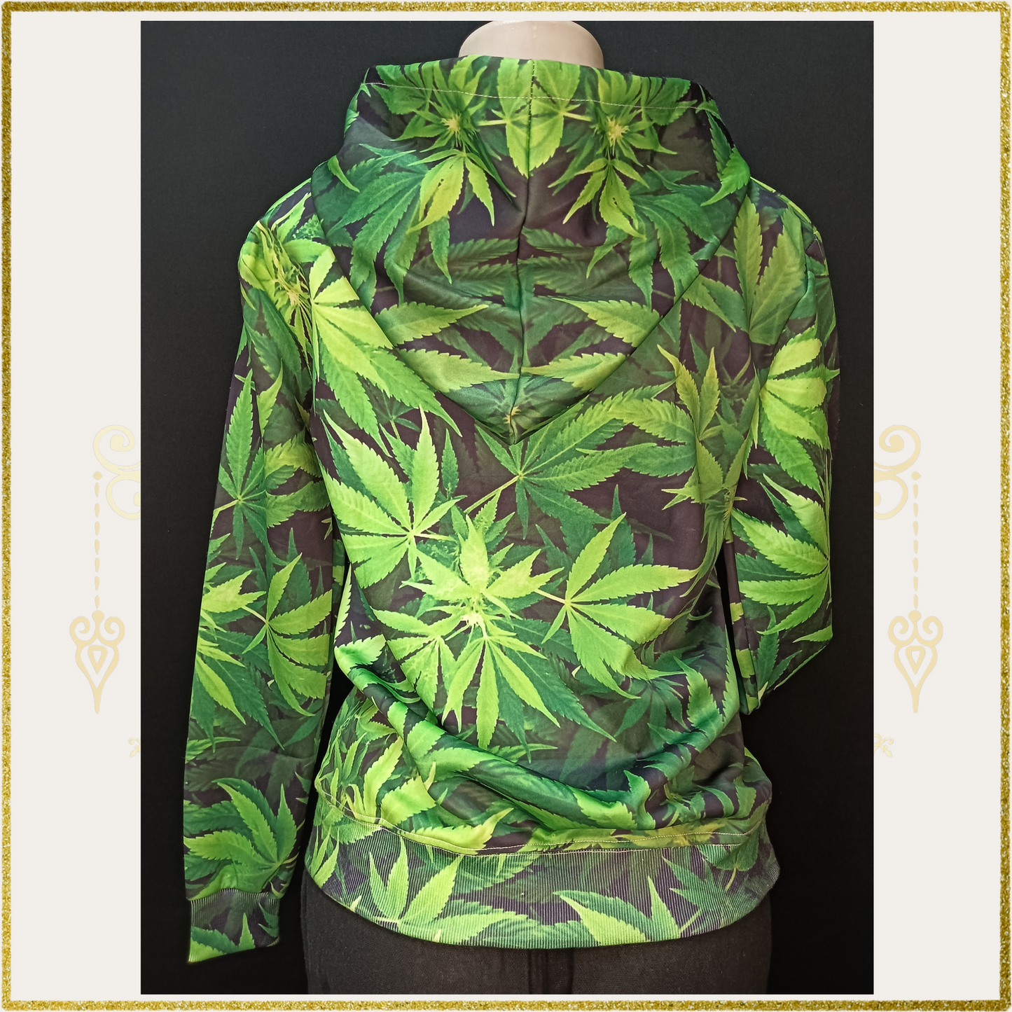 Canna Leaf Hoody