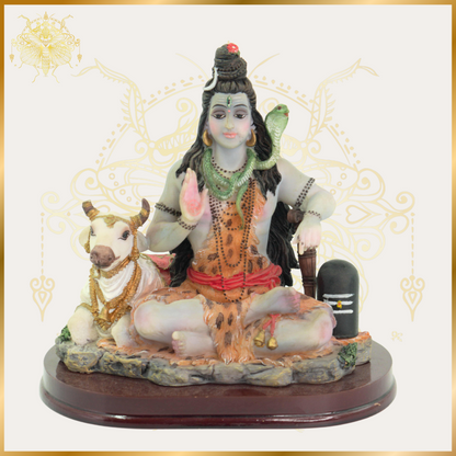 Sitting Shiva Statue