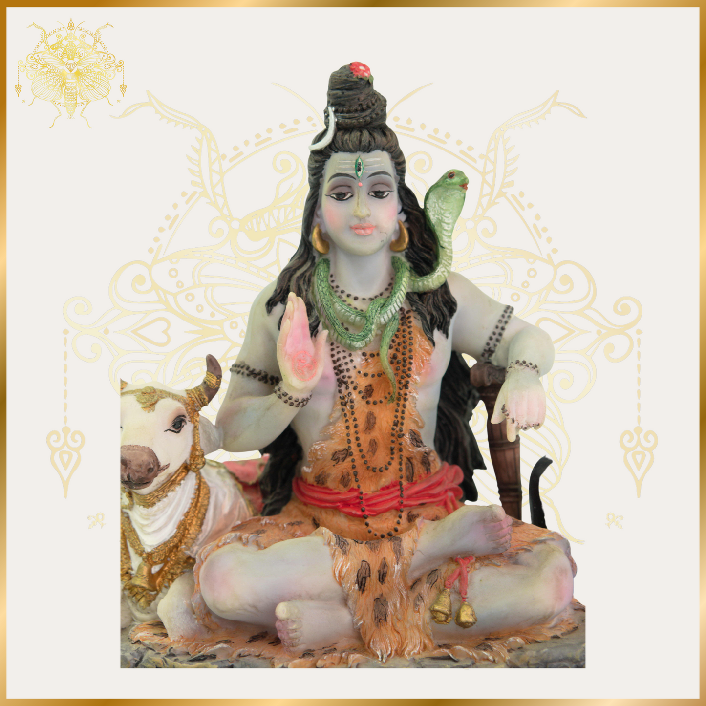 Sitting Shiva Statue