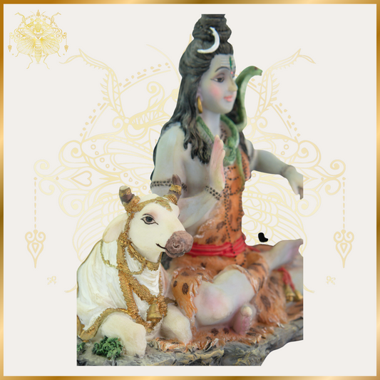 Sitting Shiva Statue