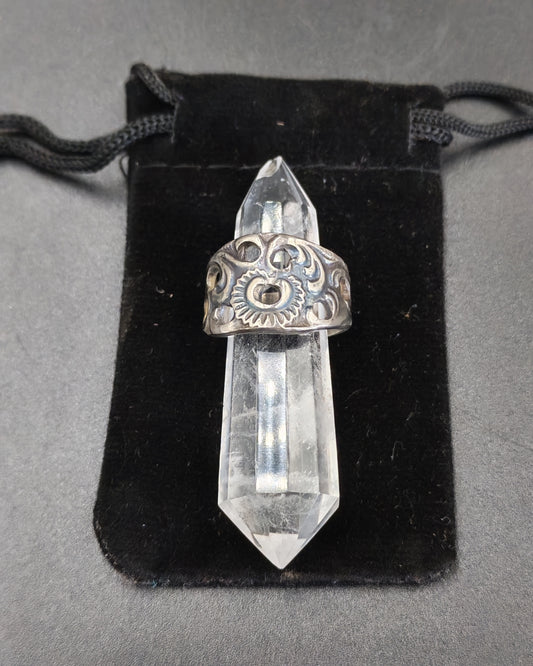 Spoon End Filigree Ring
