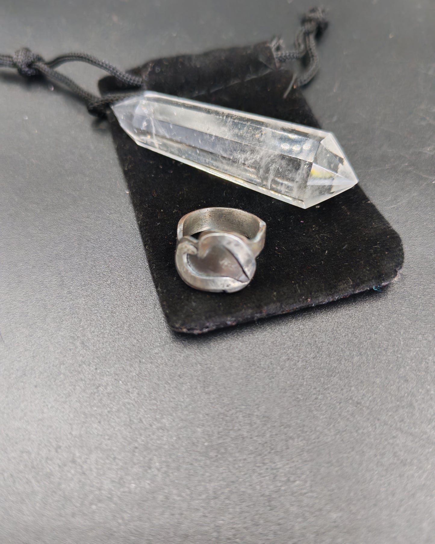 Spoon End Heart Ring