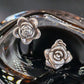 Silver Roses Set