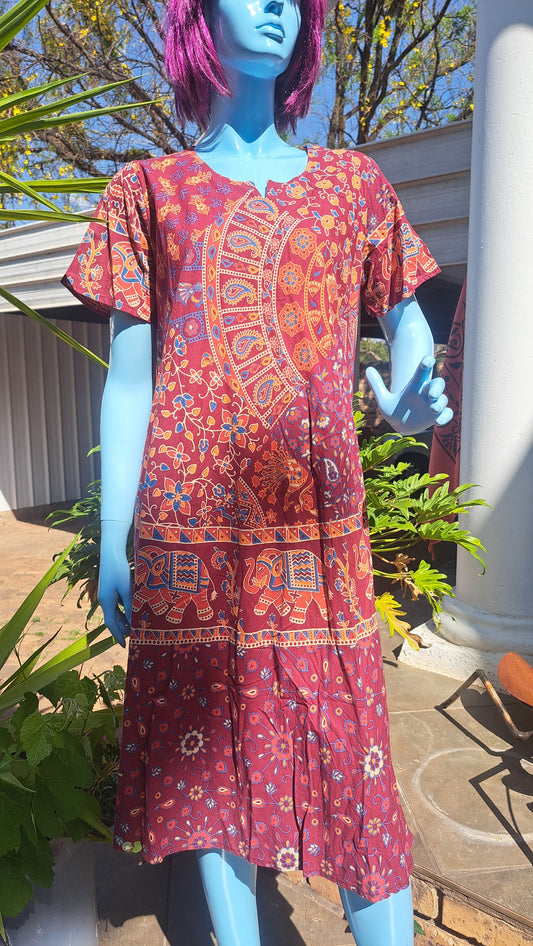 Mandala Patch Dress