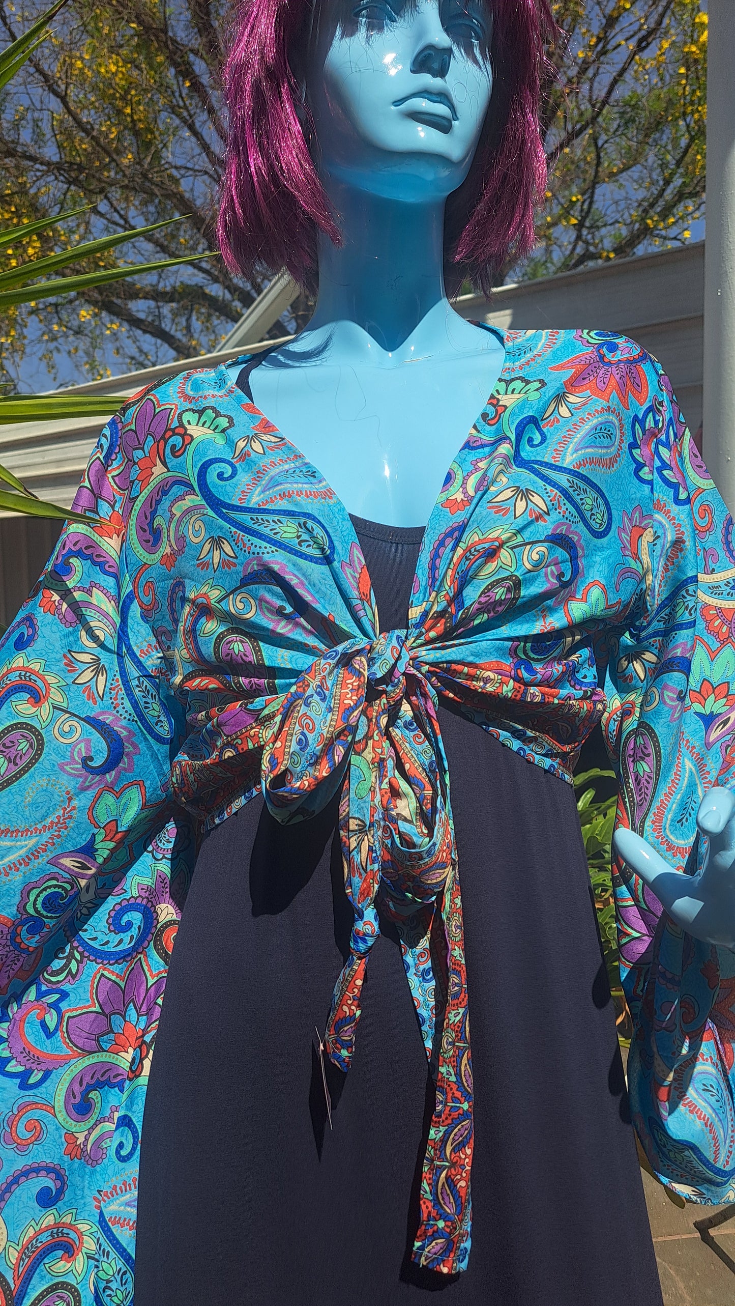 Multi Paisley wrap