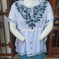Black & White Kaftan Blouse