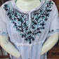 Black & White Kaftan Blouse