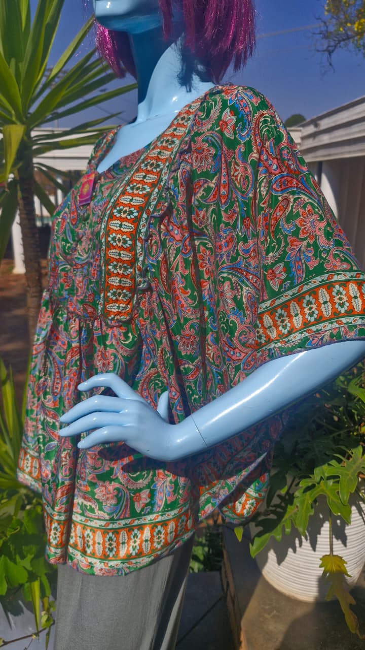 Orange Vines Batwing