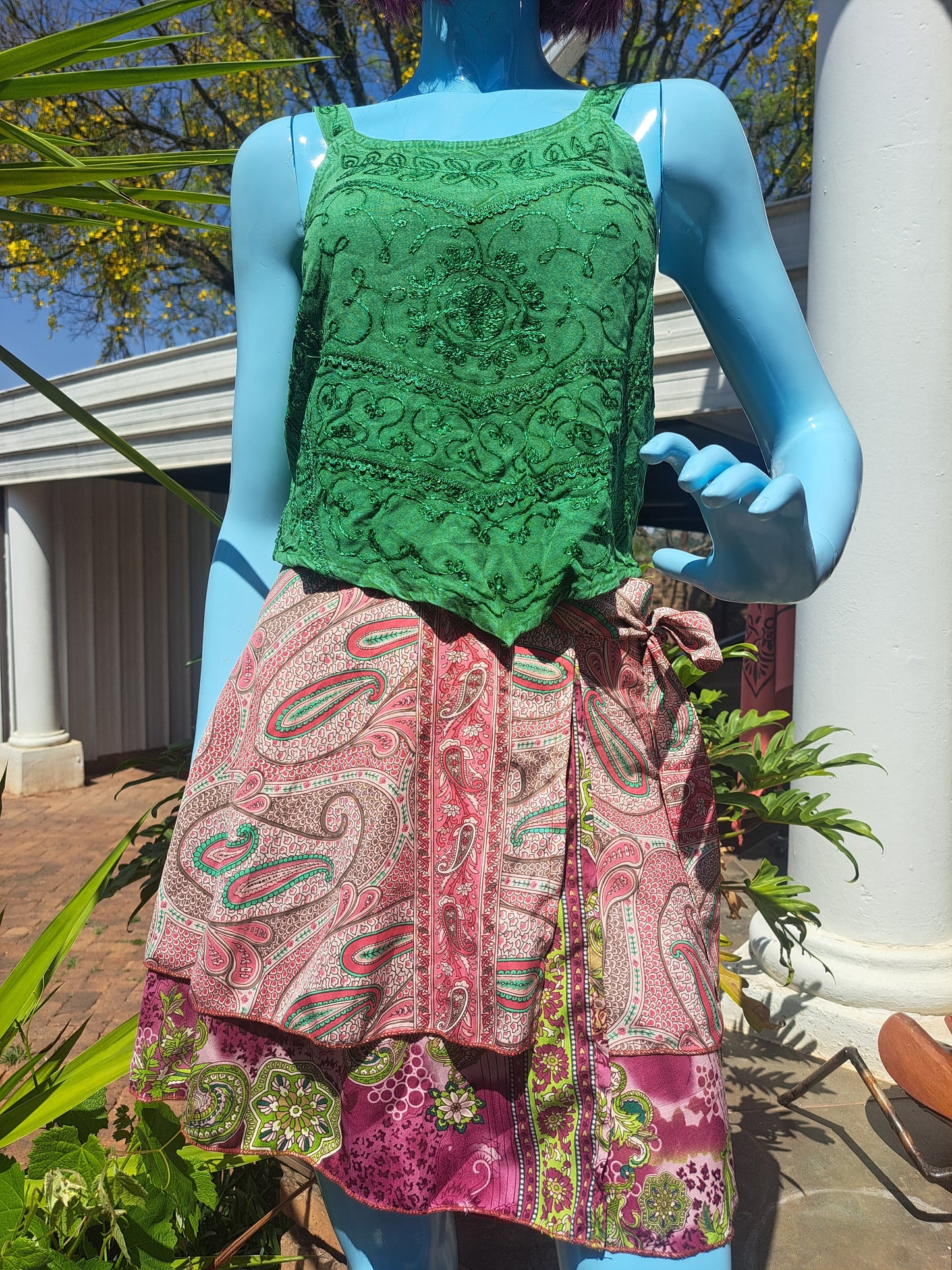 Emerald Pink Mini Wrap