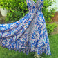 Blue Paisley Spanish Frill