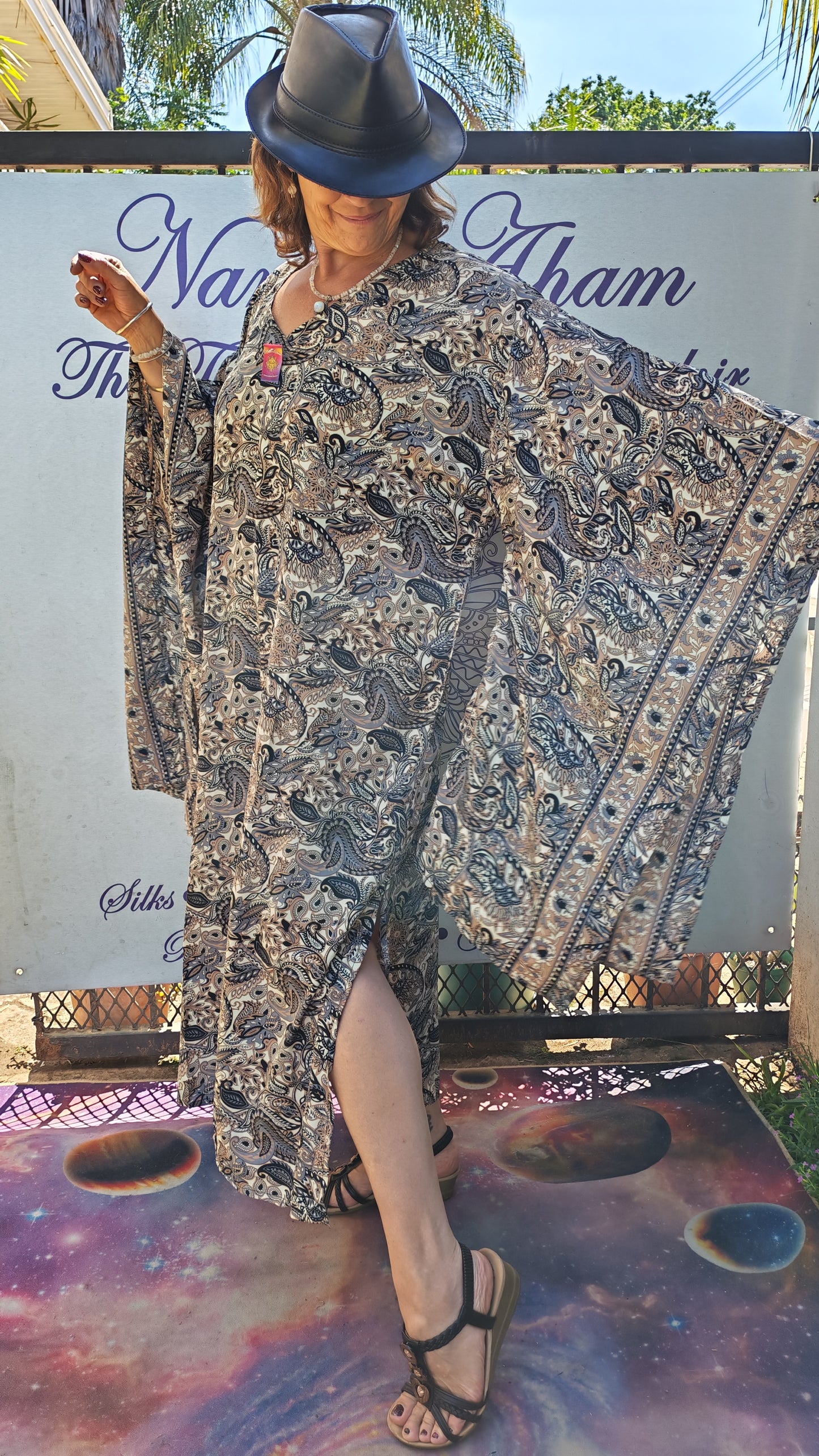 Kimono Sleeve Kaftan