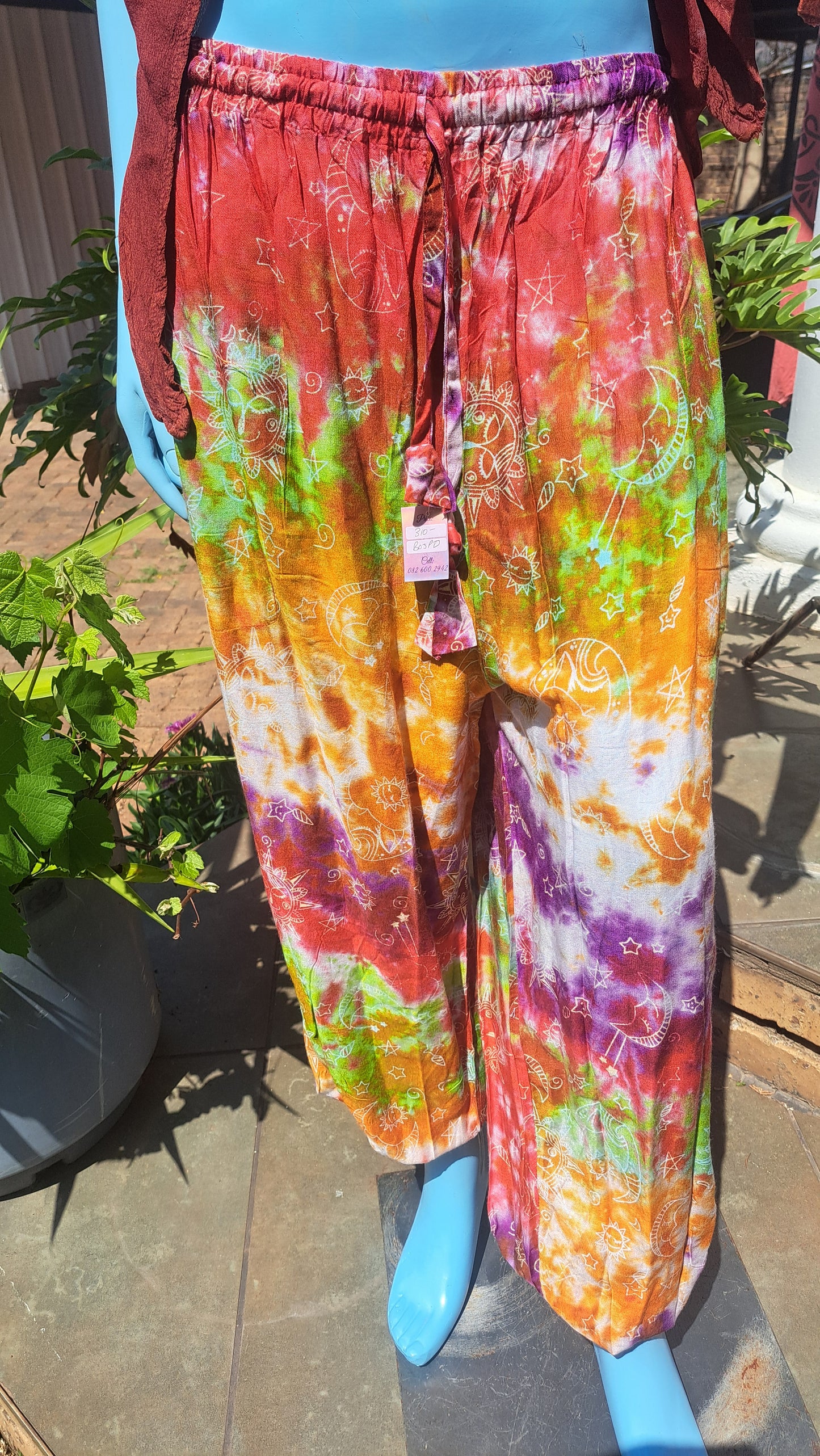 Rainbow Sun/Moon Pants