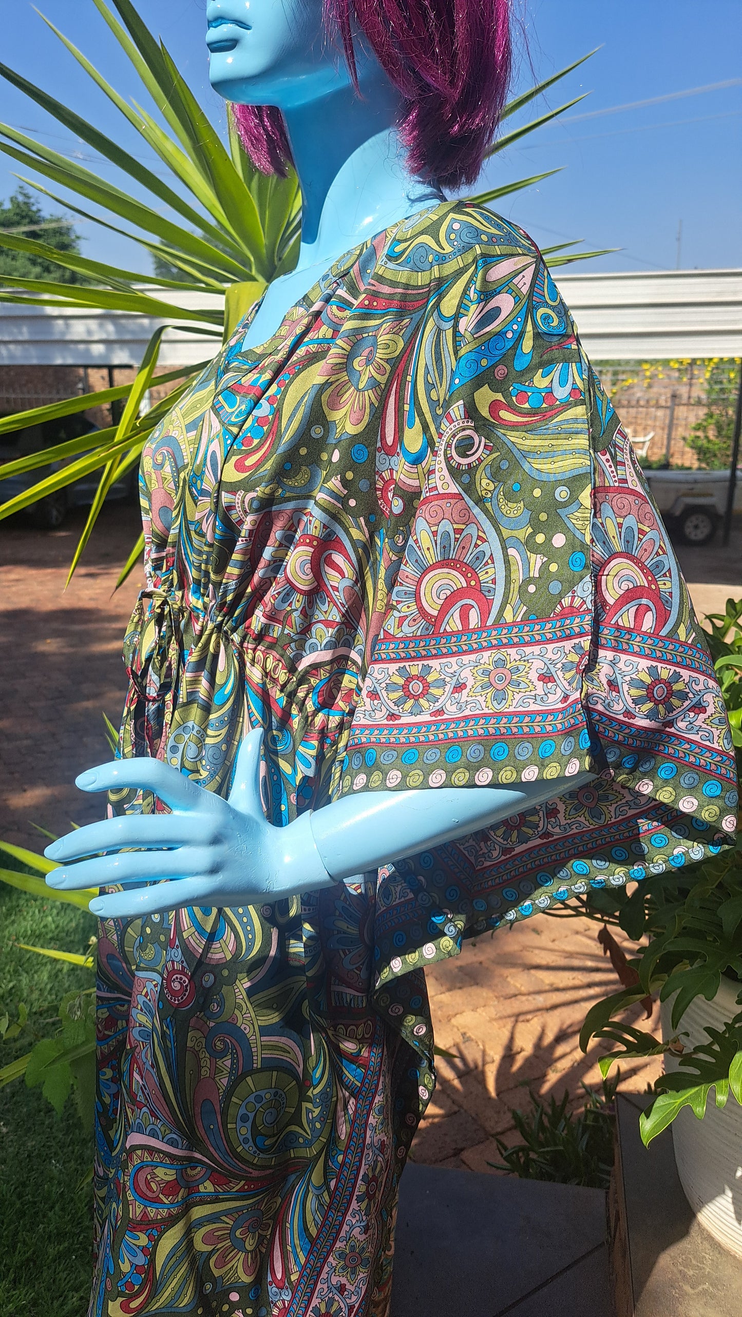 Olive Explosion Kaftan