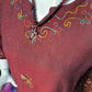 Burgundy Kurti