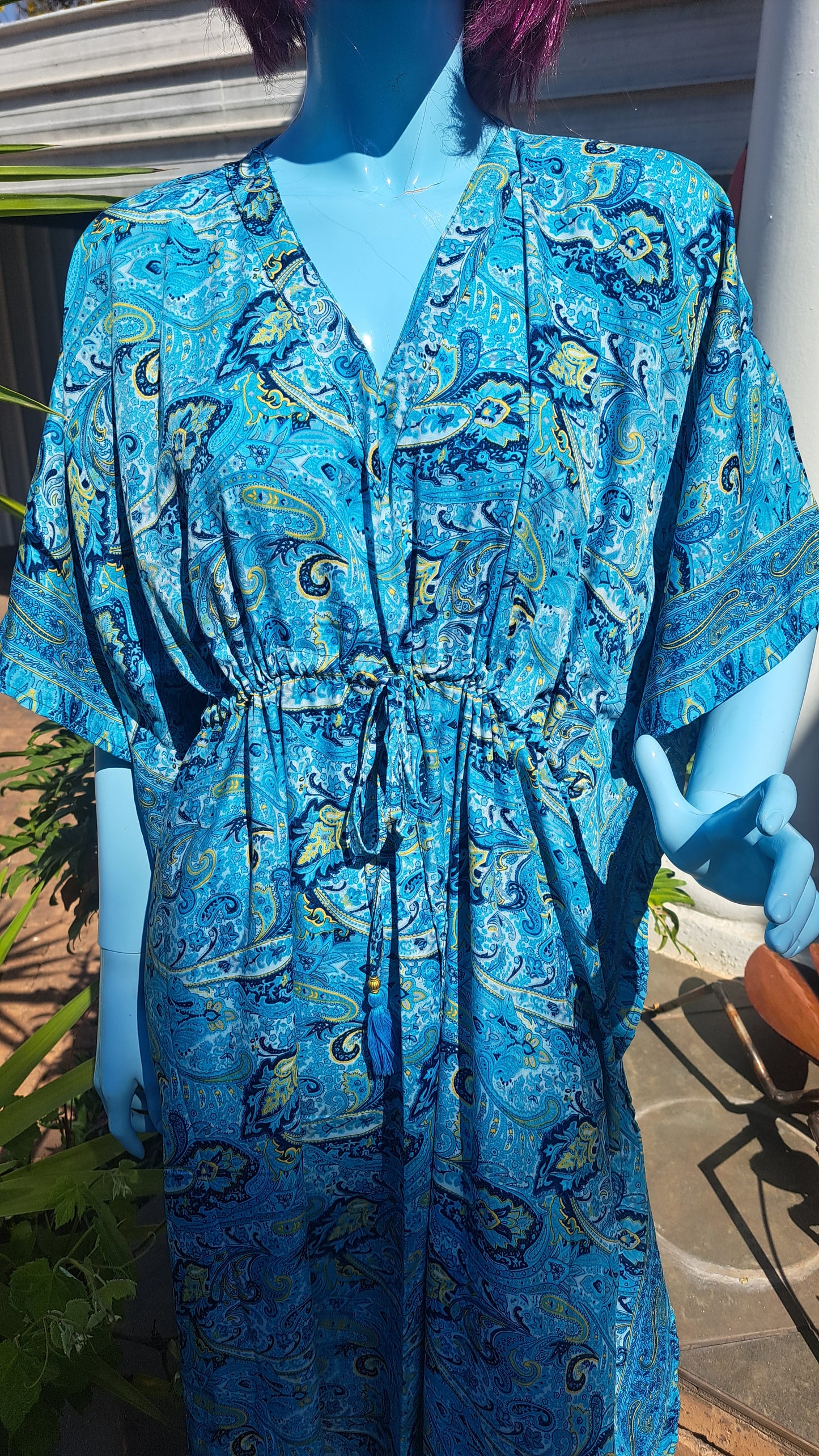Feeling Blue Kaftan