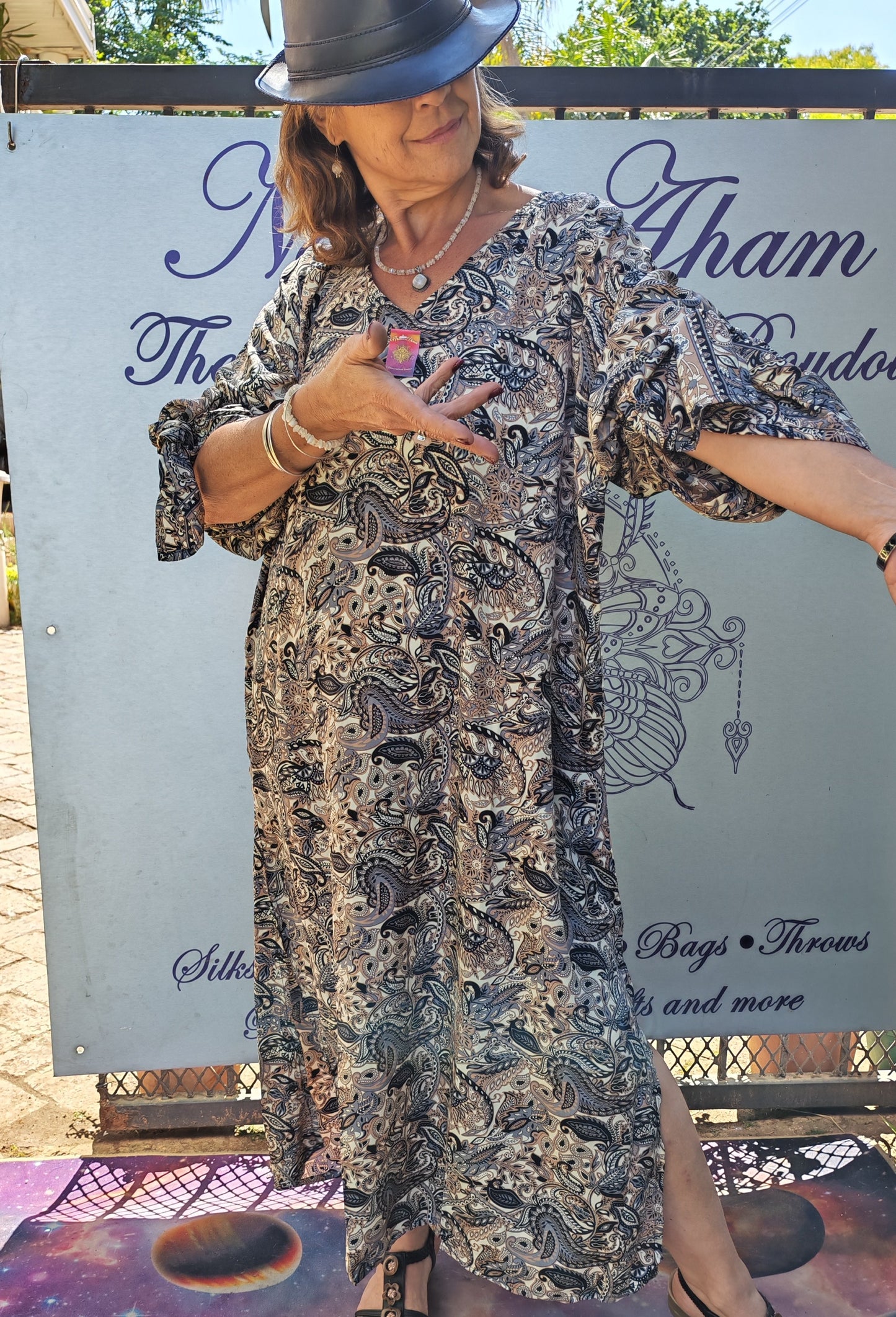 Kimono Sleeve Kaftan