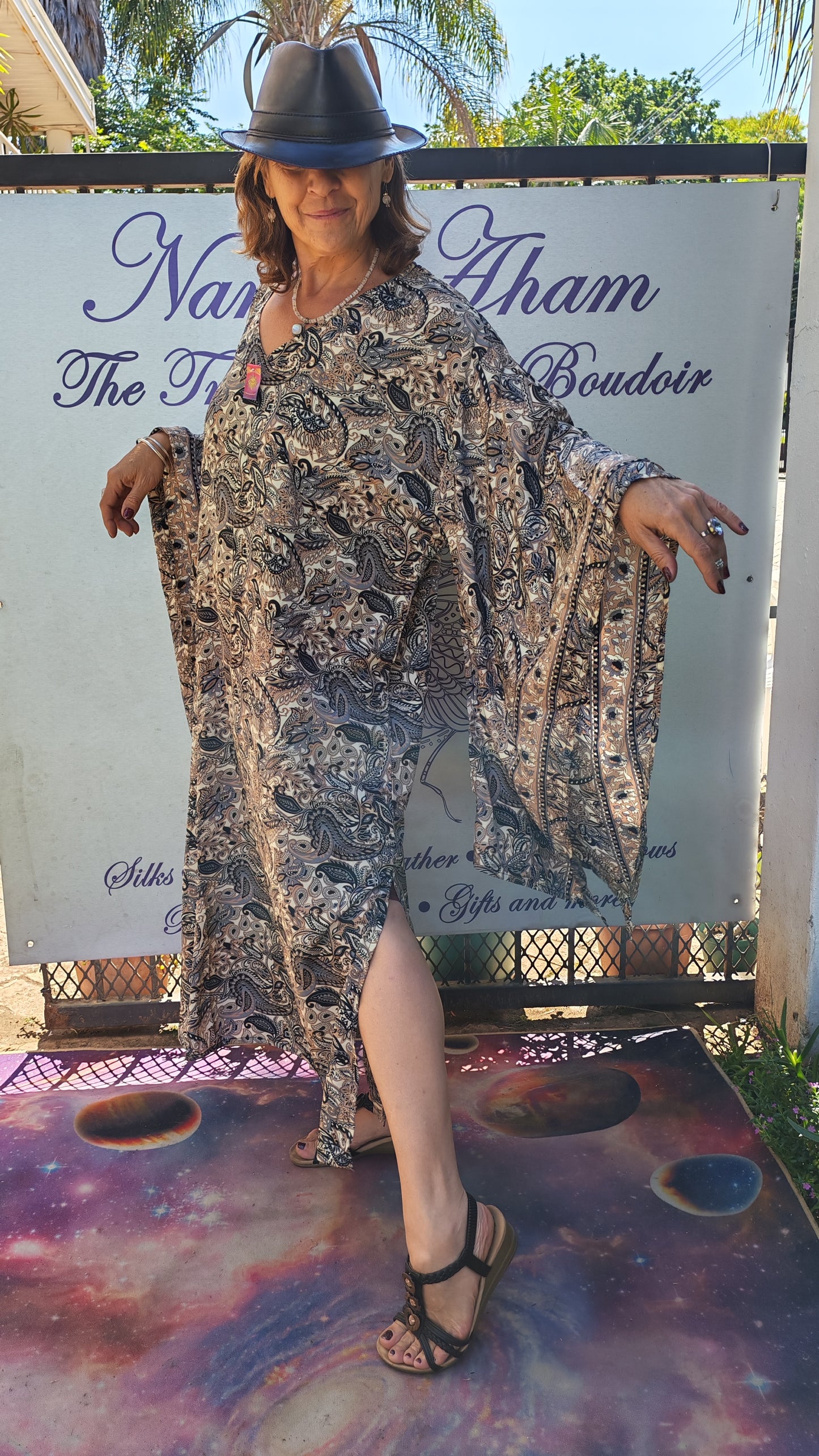 Kimono Sleeve Kaftan