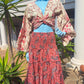 Rust Red & Paisley