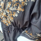 Gold & Midnight Kaftan Blouse
